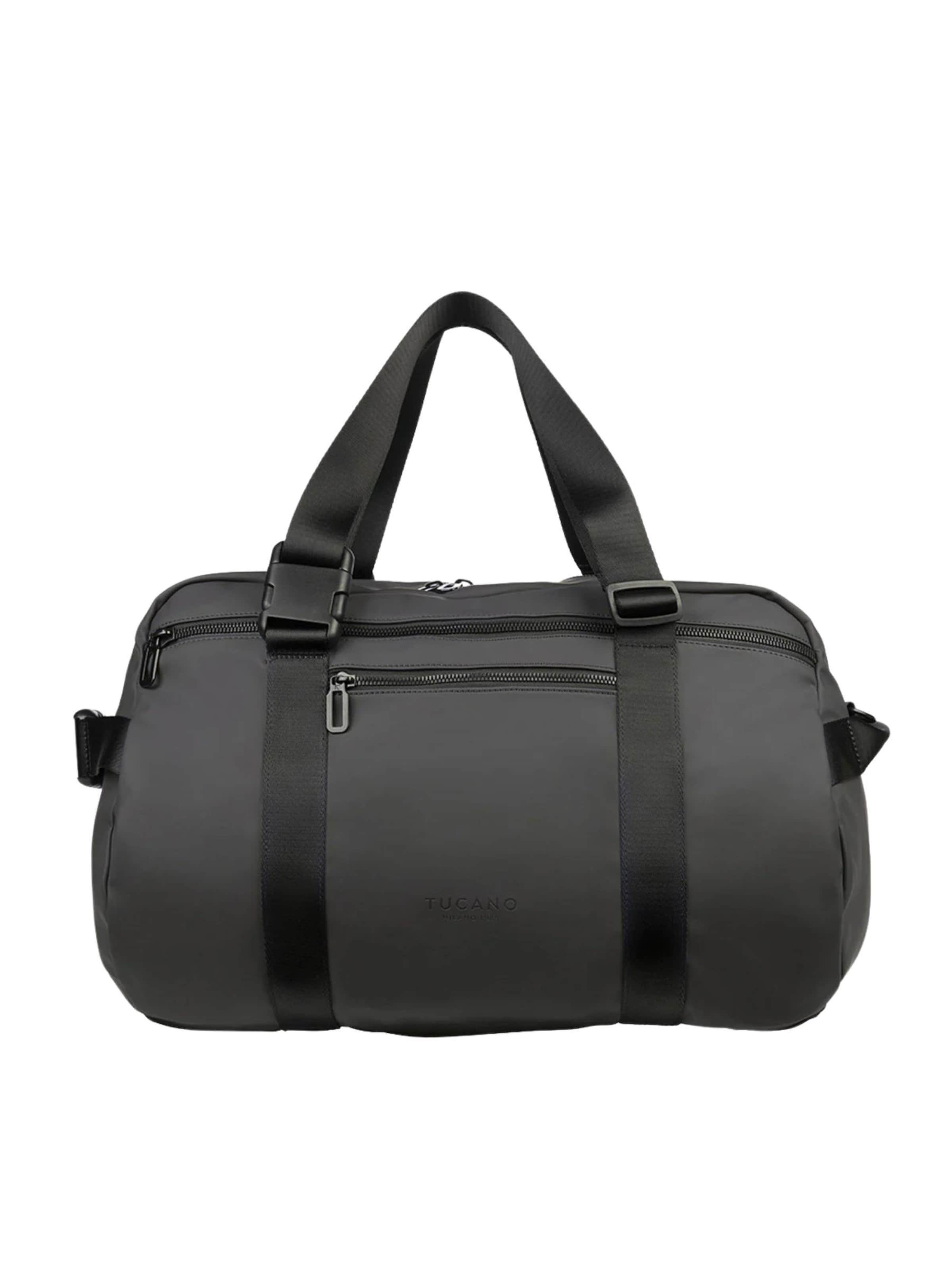 Sac de sport 'GOMMO BORSA WEEKENDER BORSA' TUCANO en noir : devant