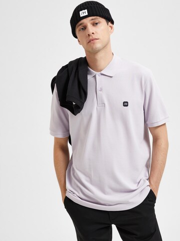 Maglietta 'Dante' di SELECTED HOMME in lilla