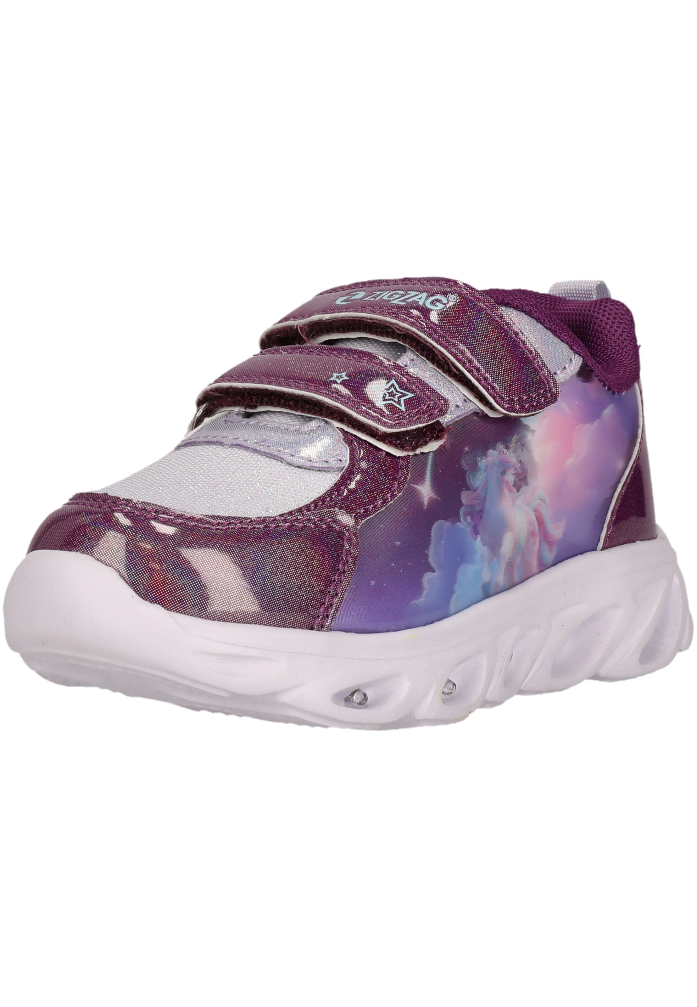 ZigZag Klettschuhe 'Ronda' in Lila: Vorderseite