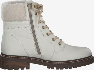 REMONTE Schnürstiefelette 'D0B74' in Beige