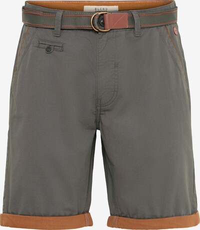 BLEND Trousers 'Neji' in 33 in Grey / Olive, Item view