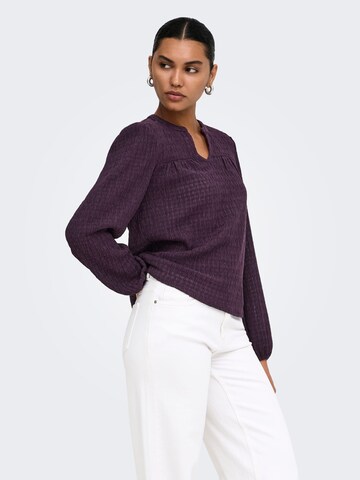 ONLY - Blusa 'ONLIlse' en lila: frente