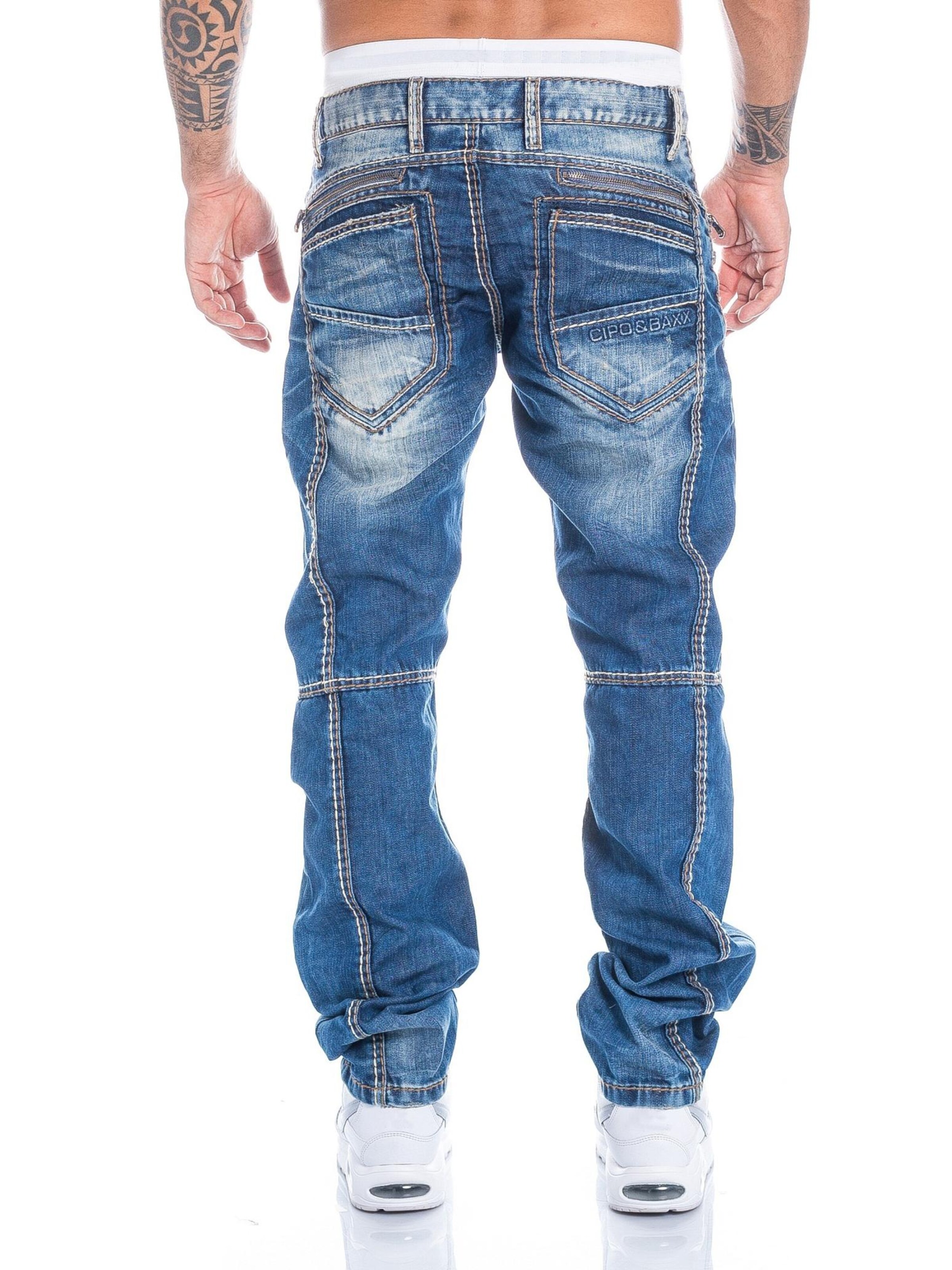 CIPO & BAXX Regular Jeans 'BJ894' in Blue