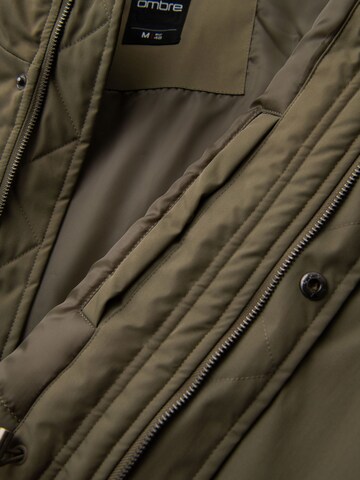 Ombre Winterjas 'OM-JAPJ-0313' in Groen