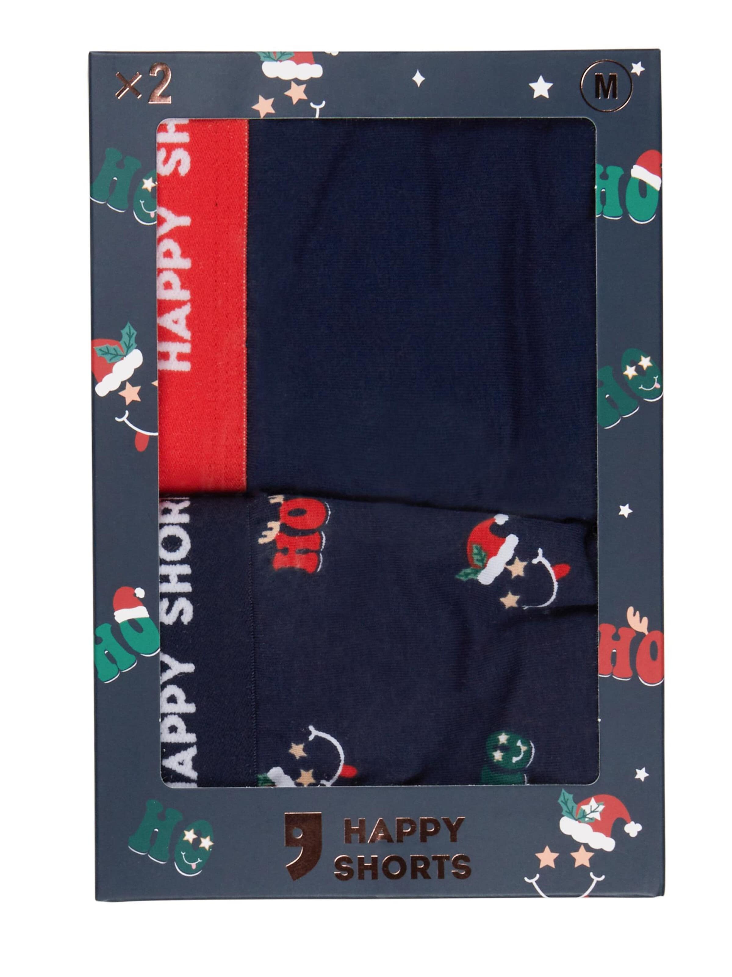 Boxers 'Christmas' Happy Shorts en bleu