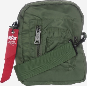 Borsa a tracolla di ALPHA INDUSTRIES in verde