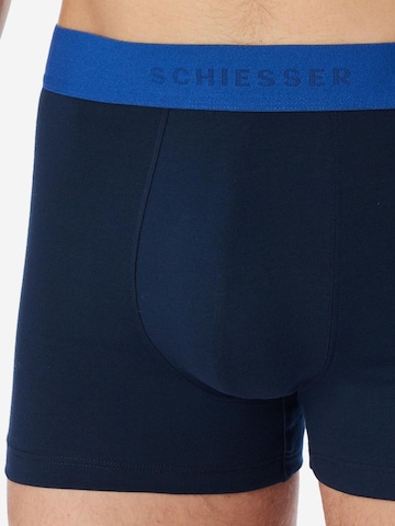 SCHIESSER Boxer shorts '95/5 Cotton' in Blue