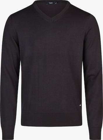 HECHTER PARIS Sweater in Black: front