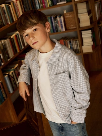 NAME IT - Ajuste regular Camisa en azul: frente