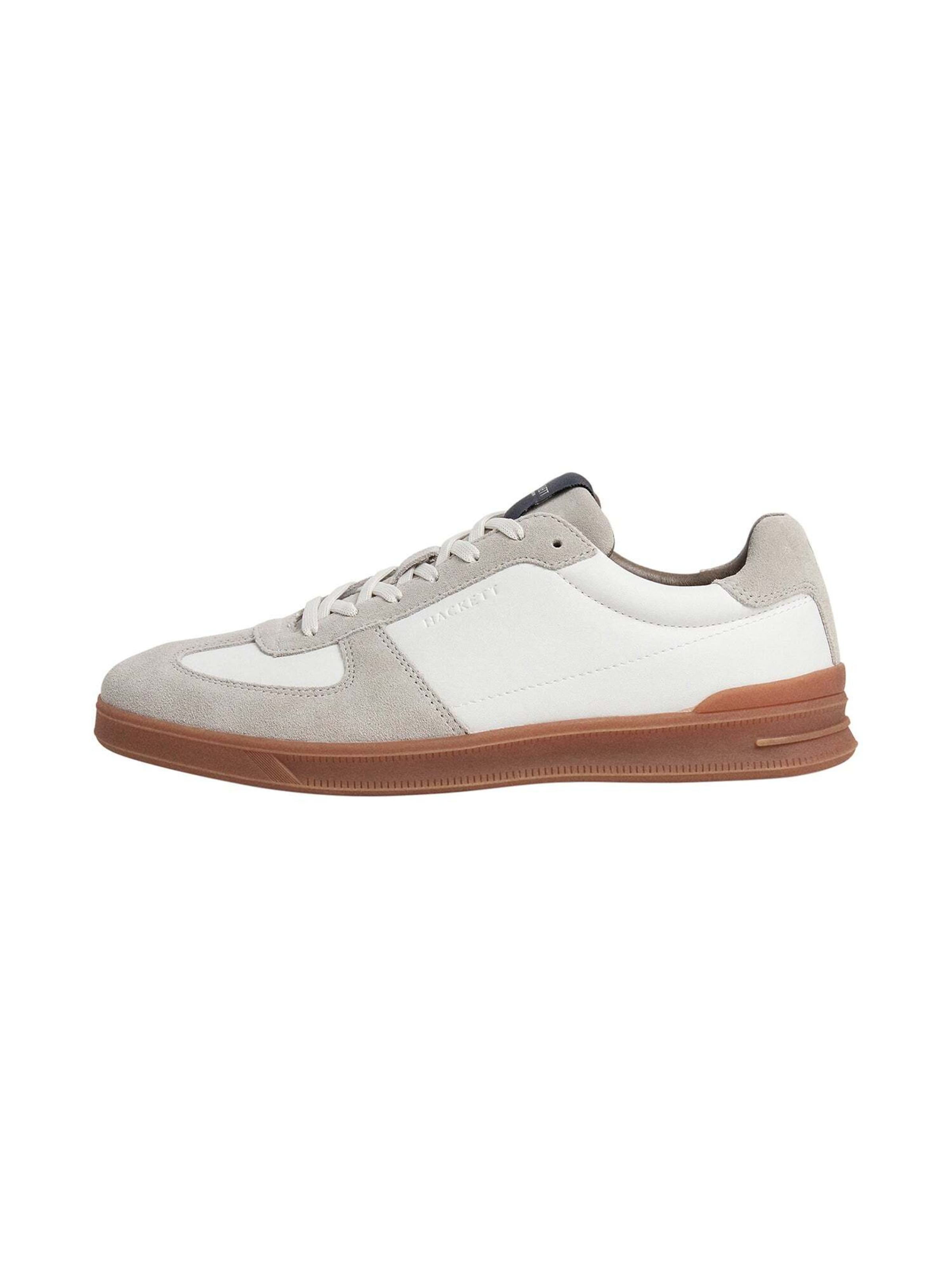 Hackett London Platform trainers 'Brando Circuit' in 40 in Dark beige / White, Item view