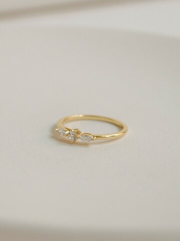 Hey Happiness Ring 'Slim Nexus' in Gold