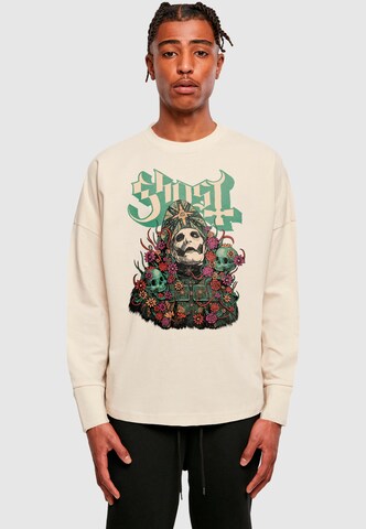 T-Shirt 'Ghost - Bliss' Merchcode en beige : devant