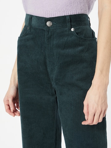 Monki - Pierna ancha Pantalón en verde