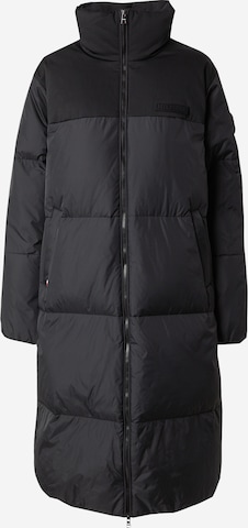 TOMMY HILFIGER Wintermantel 'New York' in Zwart: voorkant