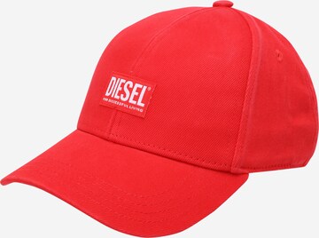 DIESEL Cap 'CORRY' in Red: front