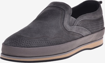 Baldinini Classic Flats in Grey: front