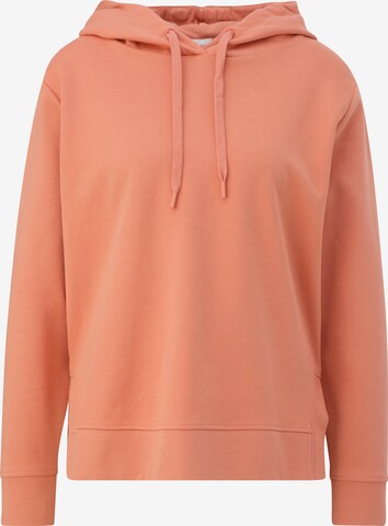 s.Oliver Sweatshirt in Orange: front