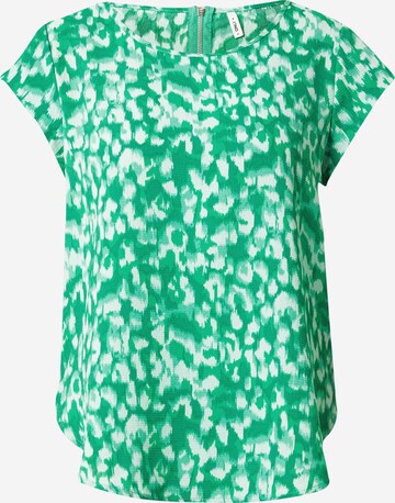 ONLY Bluza | zelena barva: sprednja stran