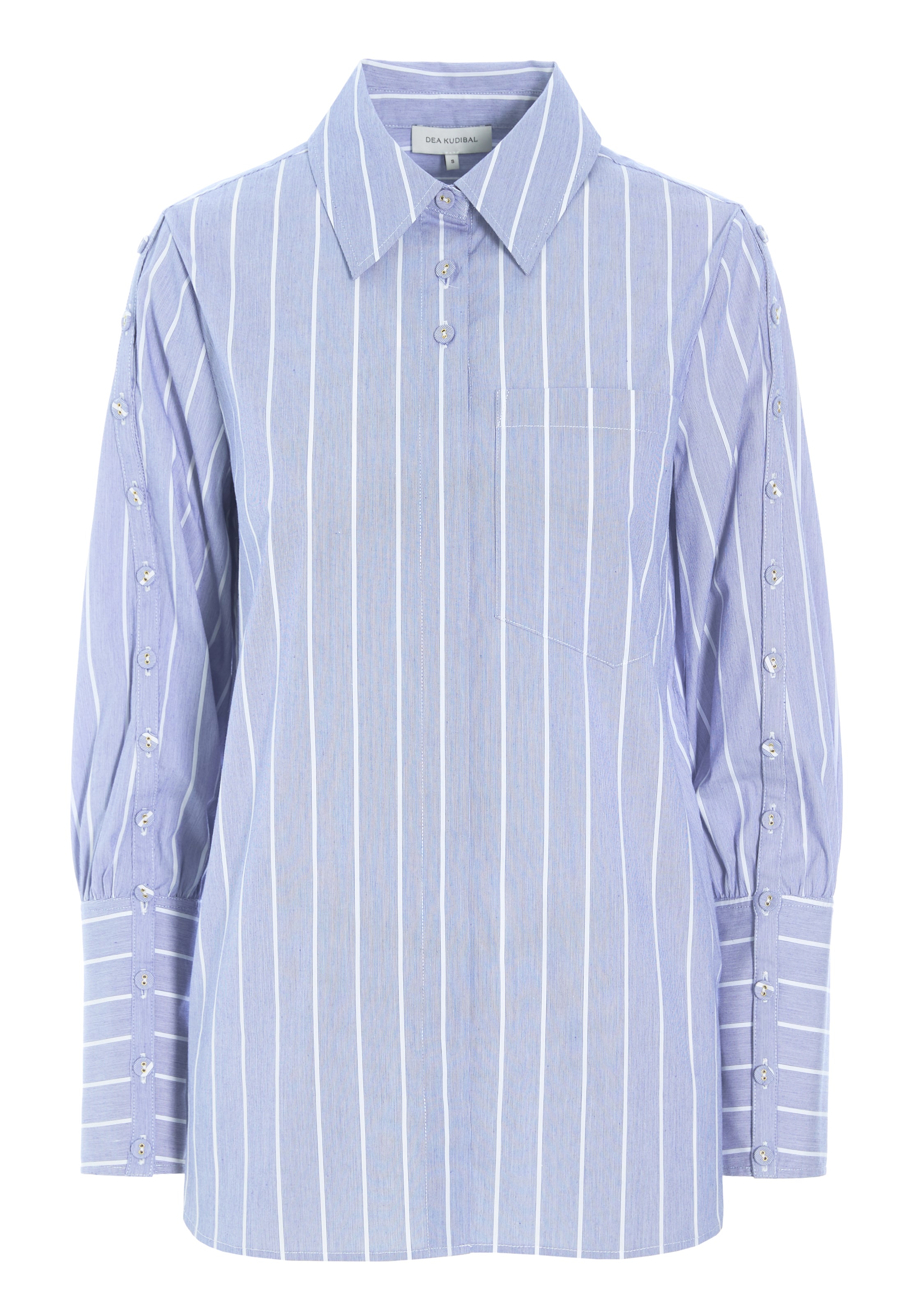 Dea Kudibal Blúz 'Ciagatadea' - kék: elől