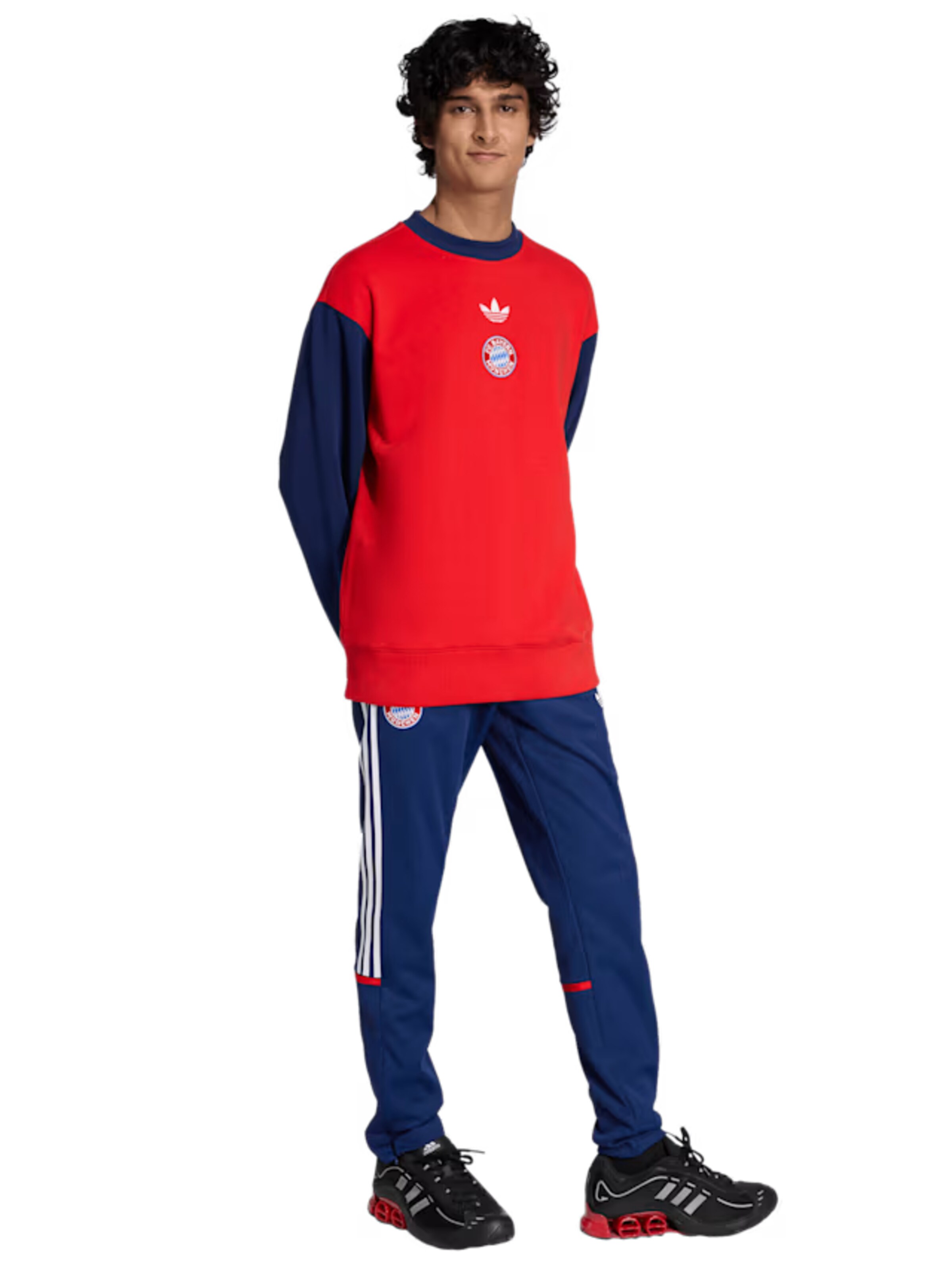ADIDAS ORIGINALS Crewneck LFSTLR in Rot