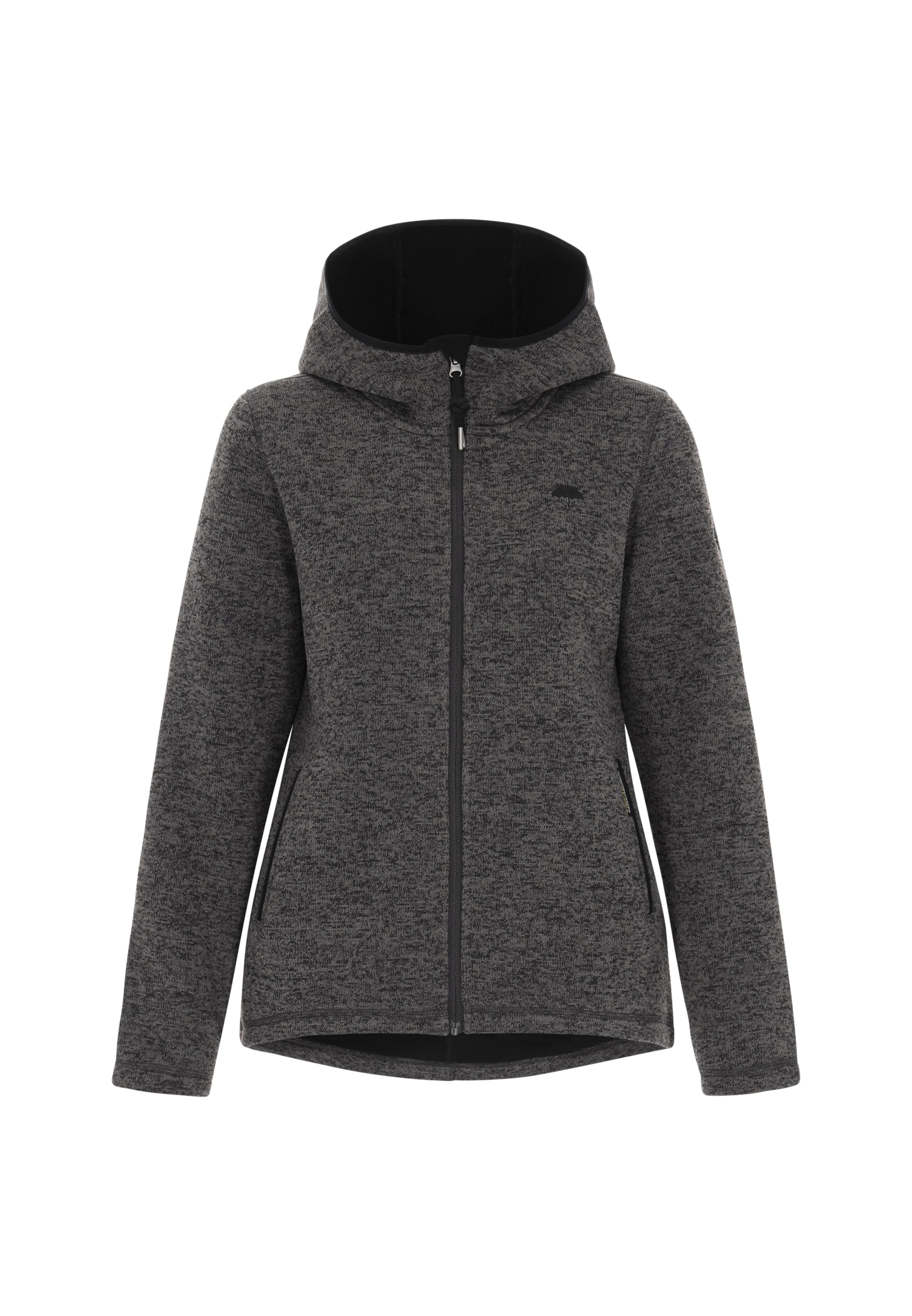 Schmuddelwedda Fleecejacka i grå: framsida