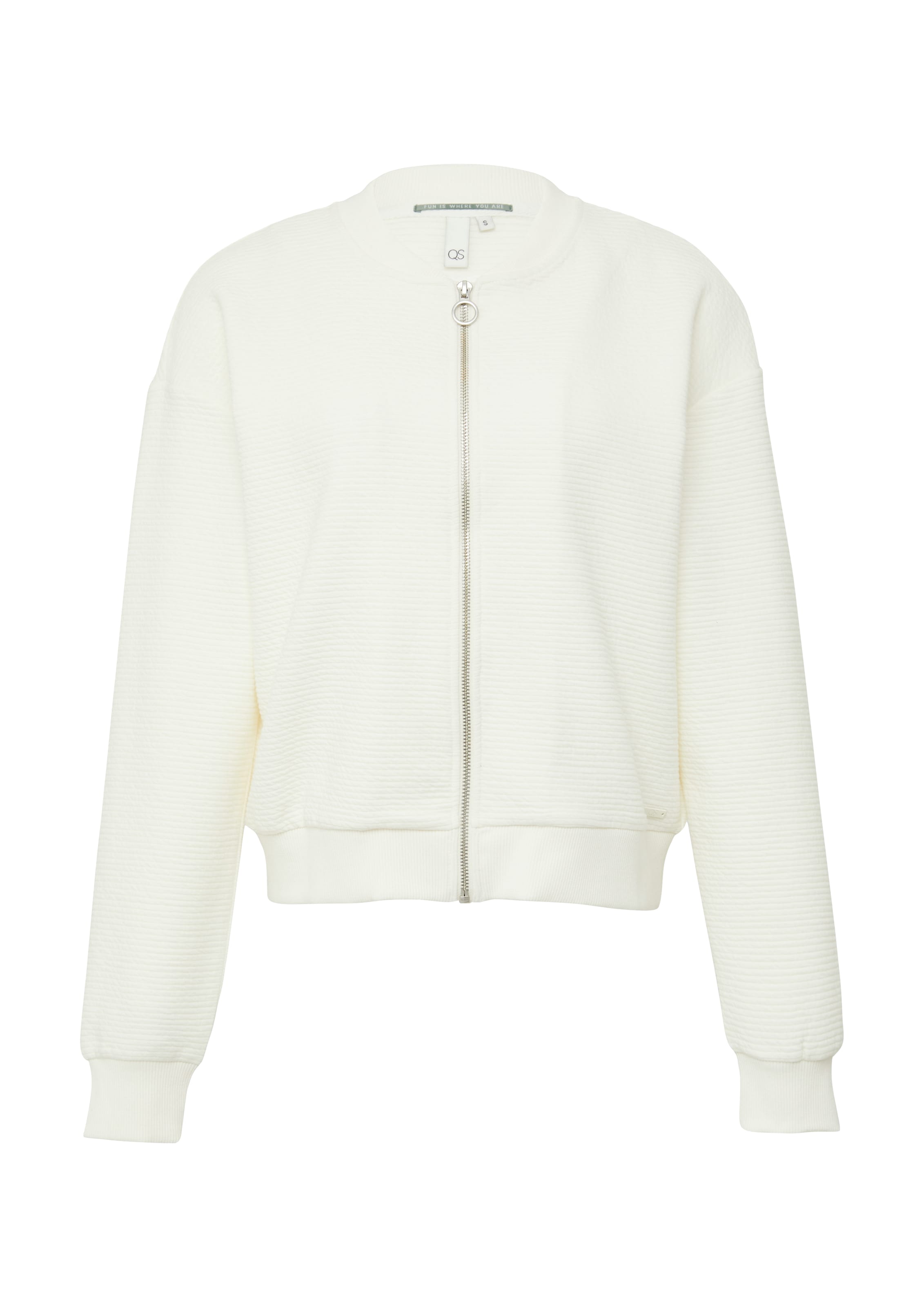 QS Collegetakki värissä beige: etupuoli