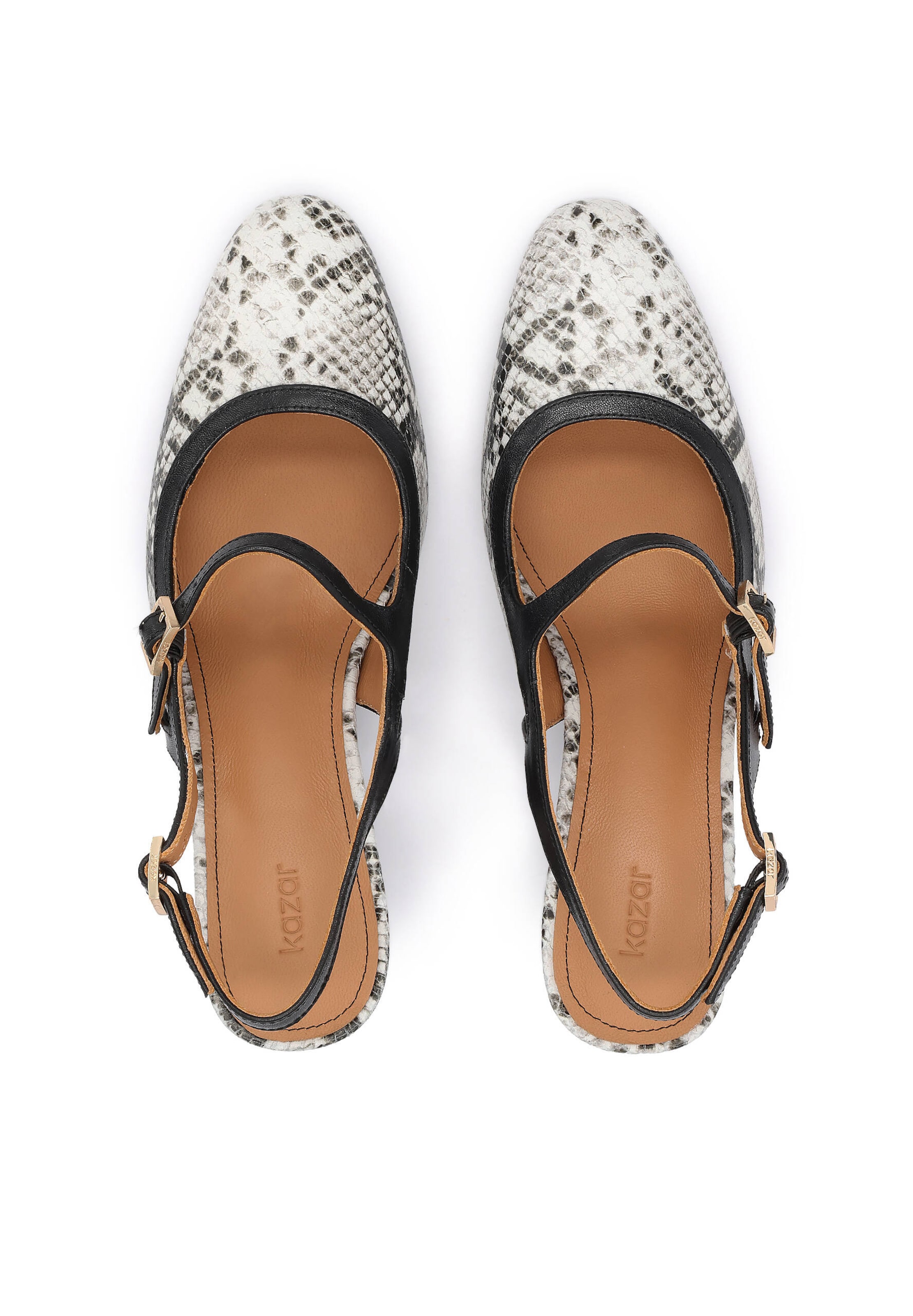 Kazar Slingpumps in Zwart