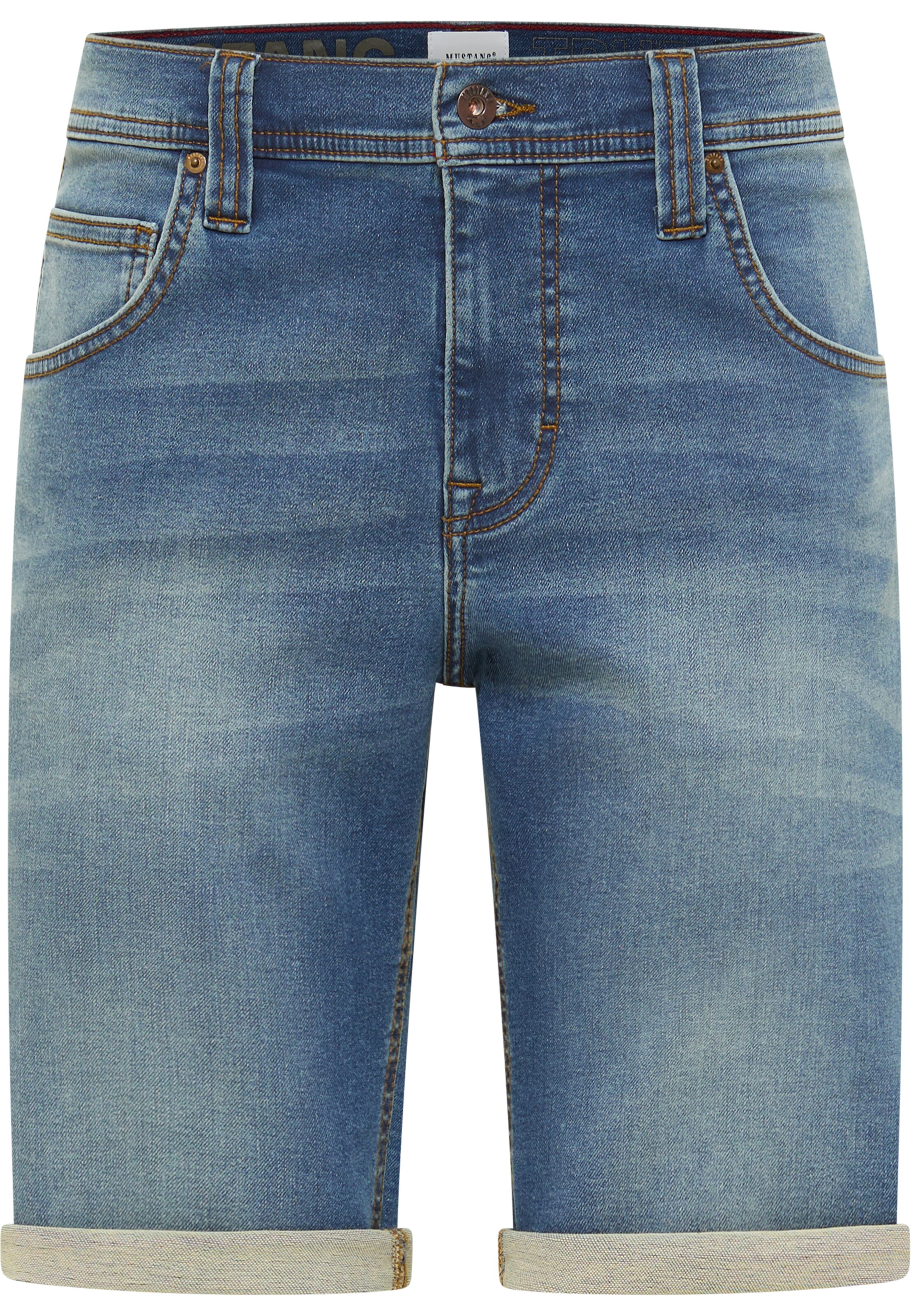 MUSTANG Regular Jeans in Blue: front