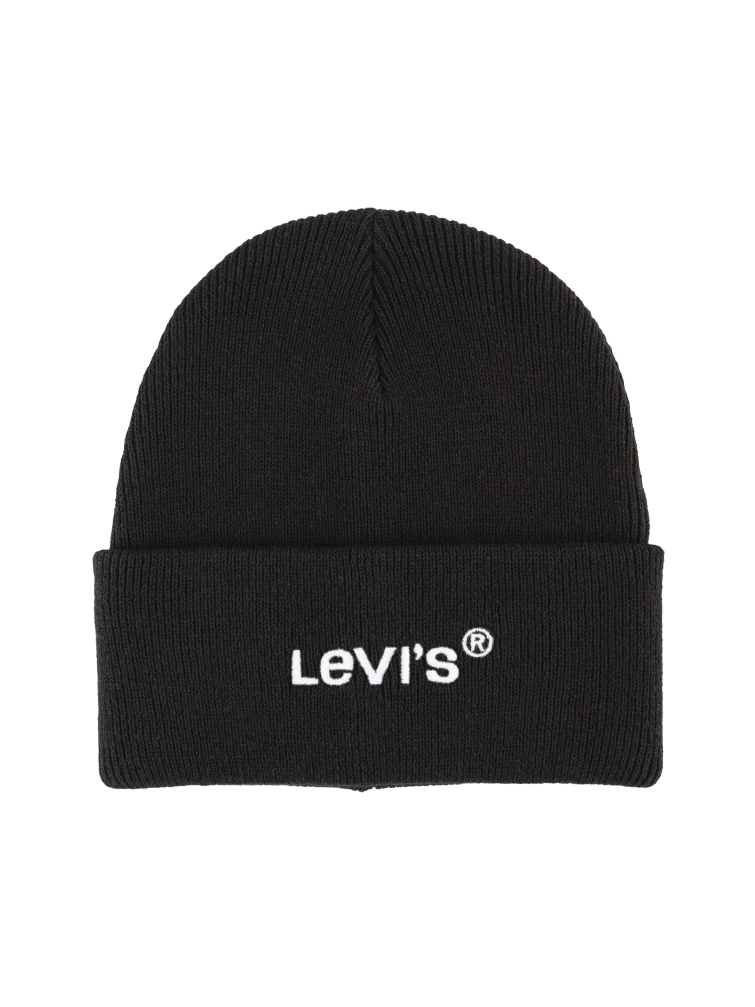 LEVI'S ® Mütze in Schwarz