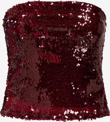 Top di ONLY in rosso: frontale