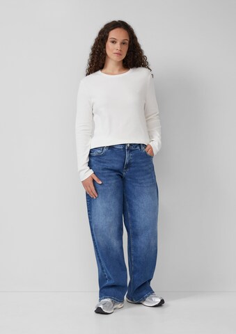 T-shirt QS en blanc