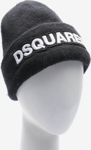DSQUARED2 Hat & Cap in XS-XL in Black: front