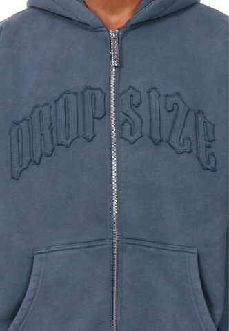 Giacca di felpa di Dropsize in grigio