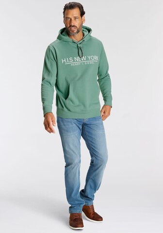 H.I.S Sweatshirt in Green