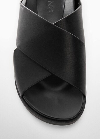 MANGO KIDS Pantolette 'Ane' in Schwarz