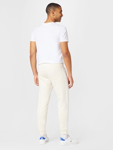 Coupe slim Pantalon 'Adicolor Classics' ADIDAS ORIGINALS en blanc
