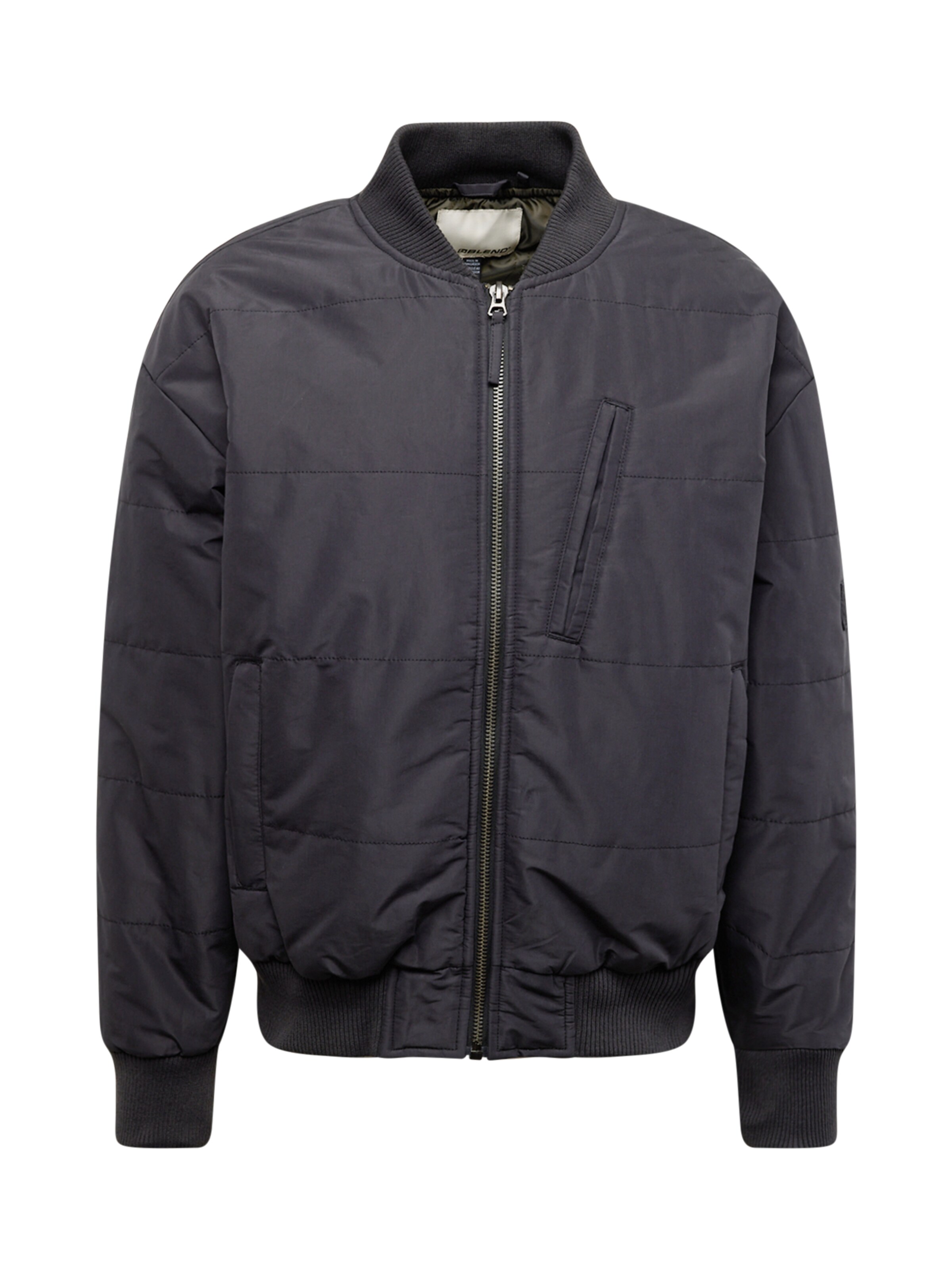 BLEND Between-season jacket in Black: front