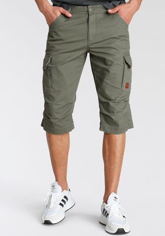 Bruno Banani Slimfit Jeans in Grün: Vorderseite