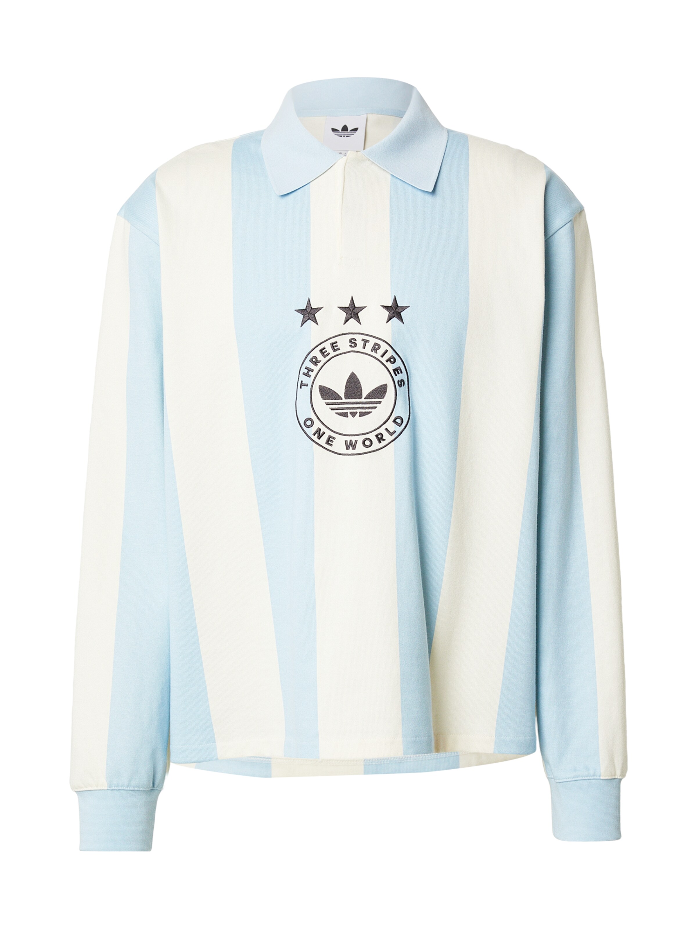 zils ADIDAS ORIGINALS T-Krekls: no priekšpuses