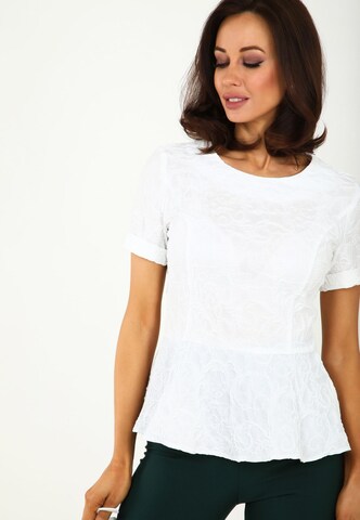 Awesome Apparel Blouse in White