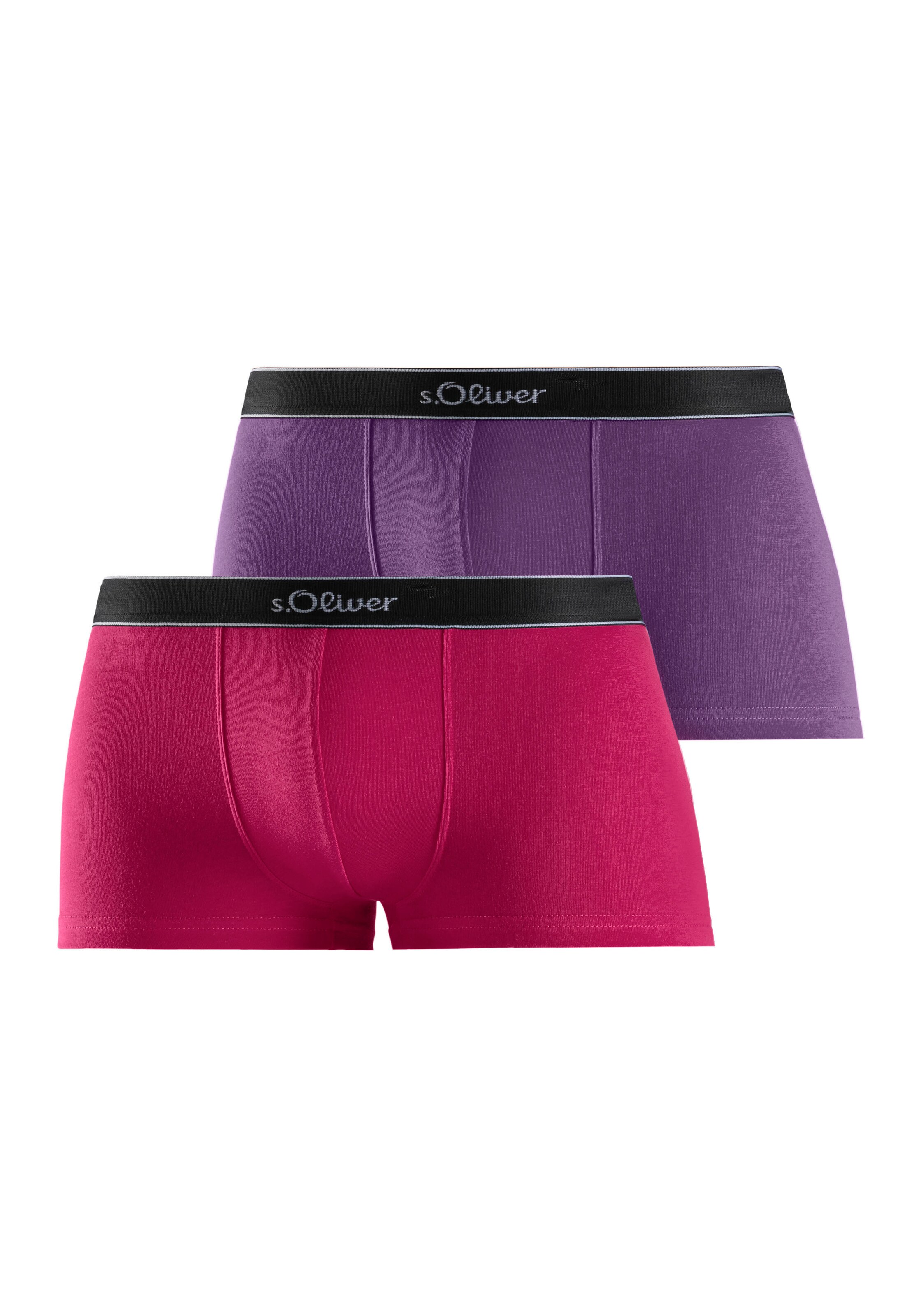 s.Oliver Boxer shorts in Purple: front