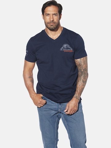 Jan Vanderstorm Shirt 'Jendur ' in Blue: front