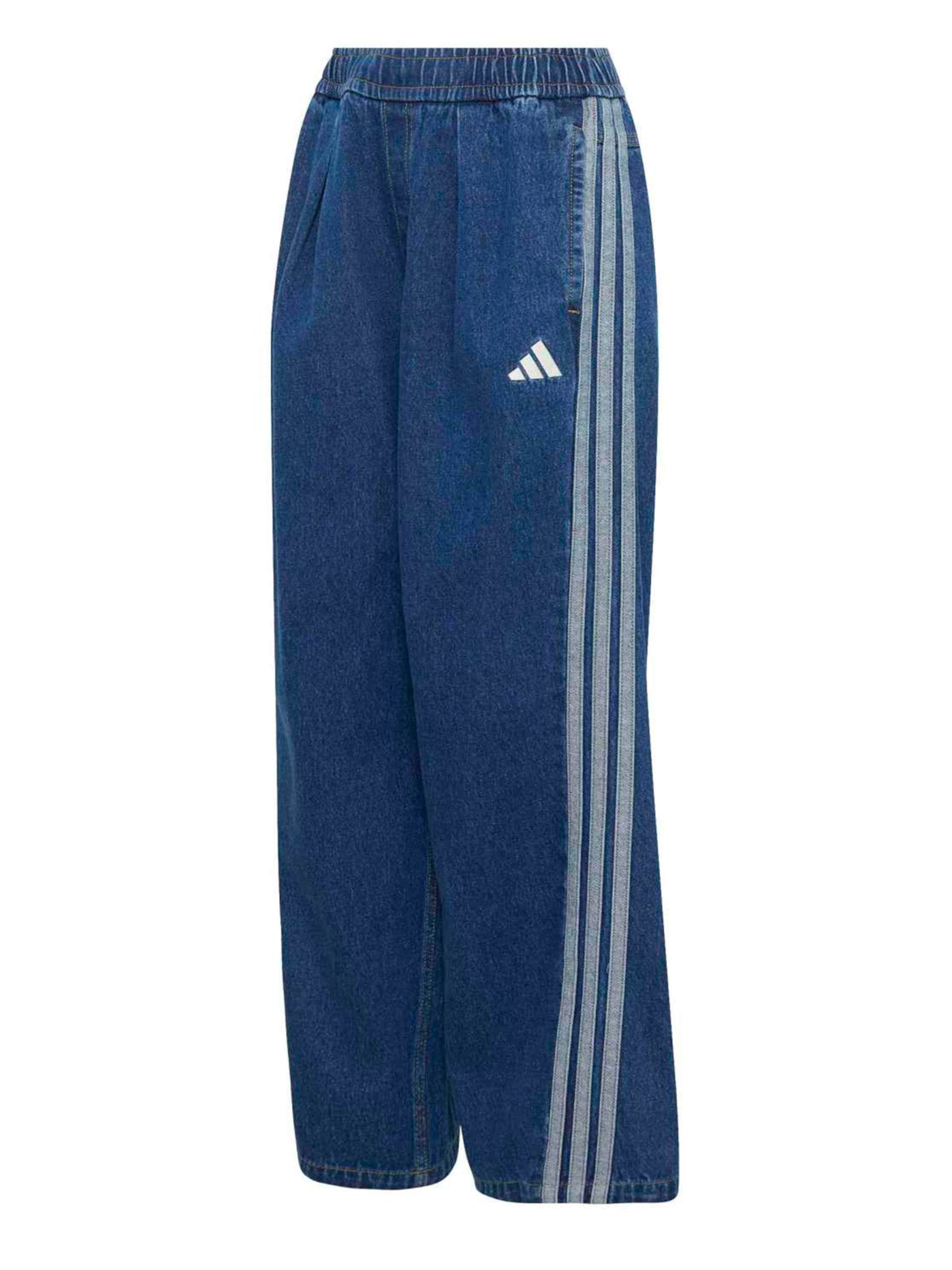 ADIDAS SPORTSWEAR - Perna larga Calças de desporto em azul: frente