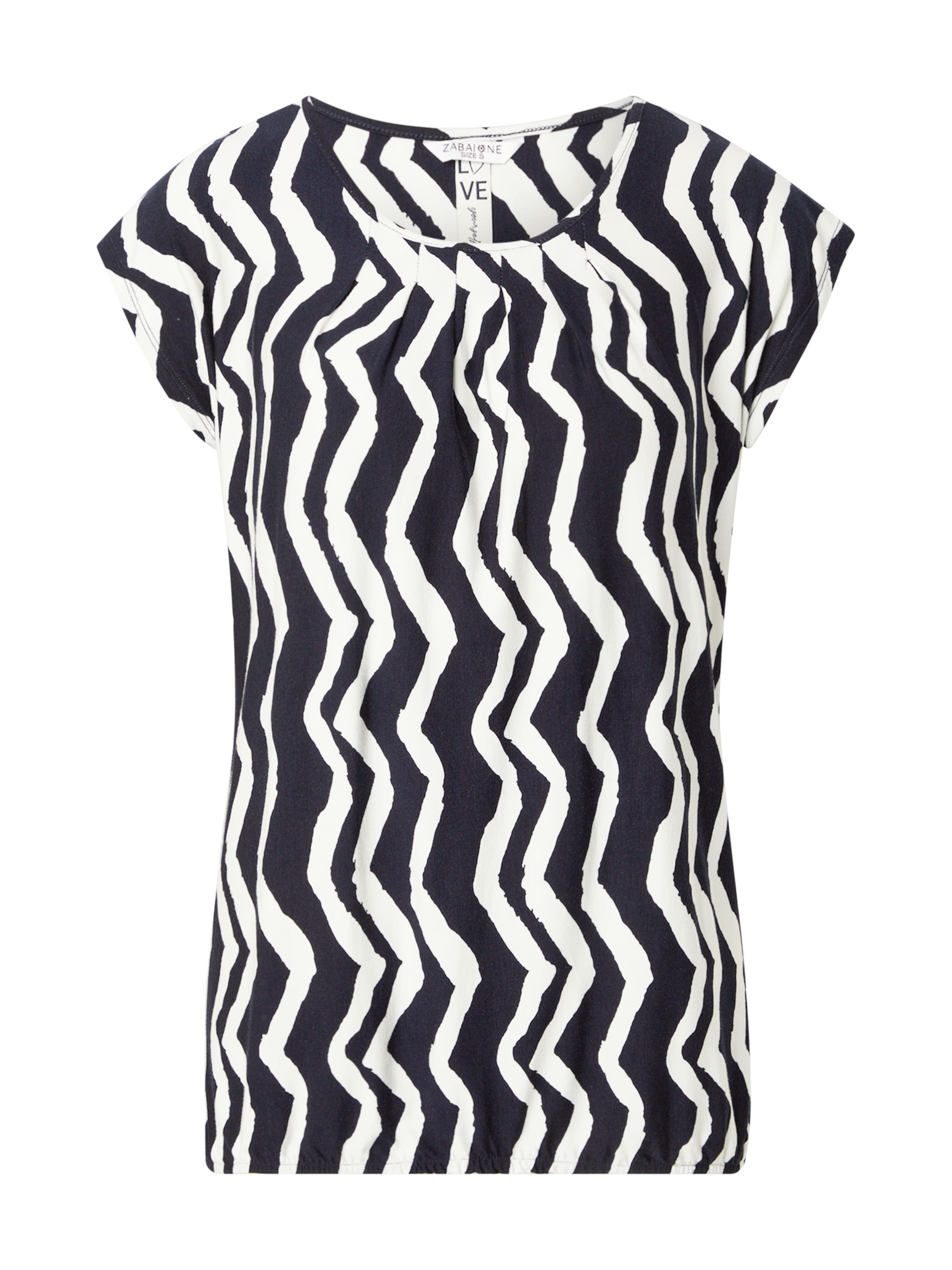 ZABAIONE T-Shirt 'Mi44nou' in Blau: Vorderseite