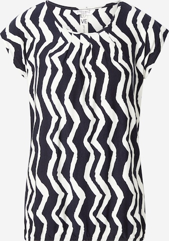 ZABAIONE Tričko 'Mi44nou' – modrá: přední strana