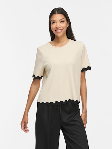 VILA T-Shirt 'VICalisa' in Grau: Vorderseite