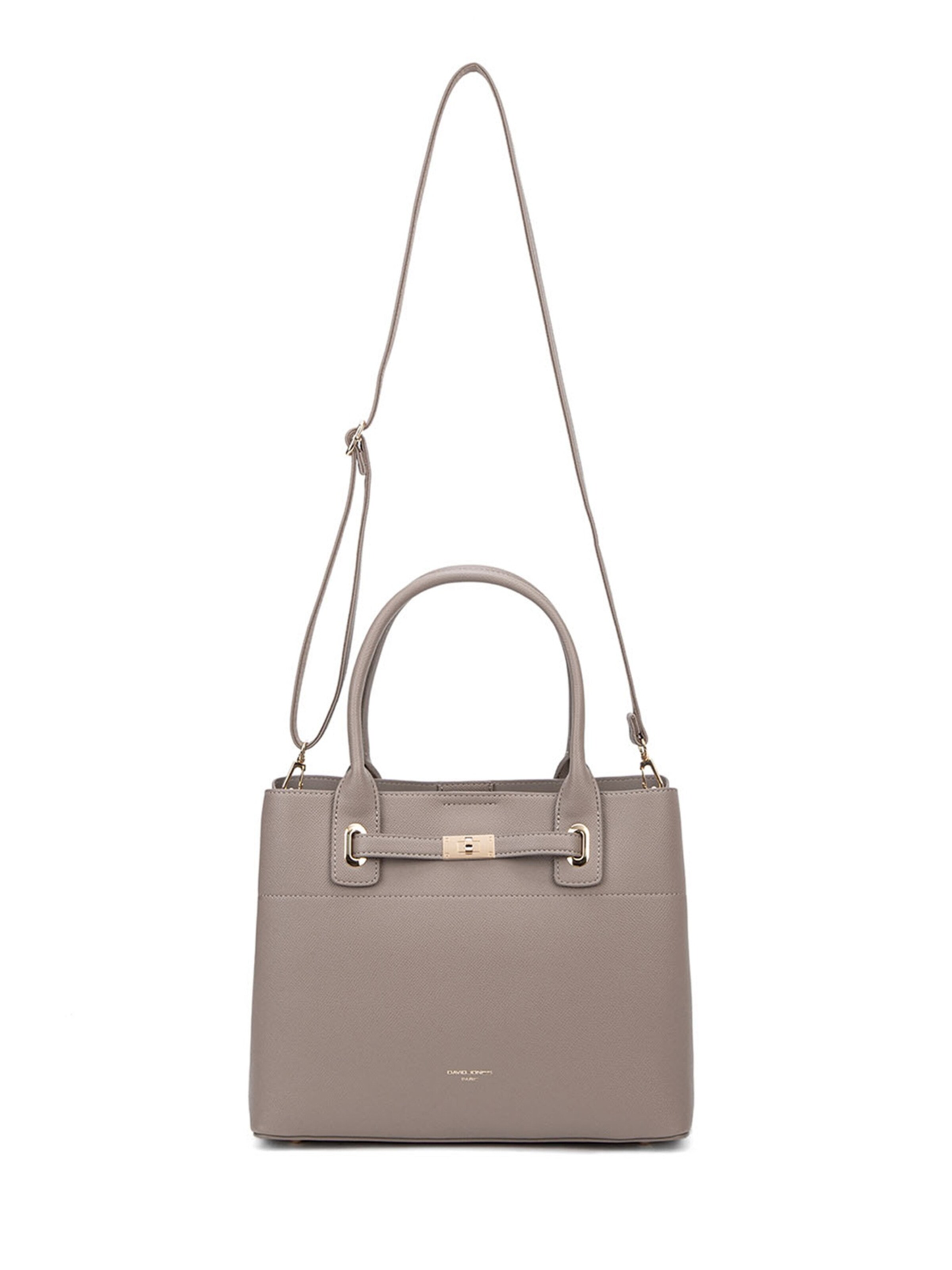 David Jones Handbag in Beige: front