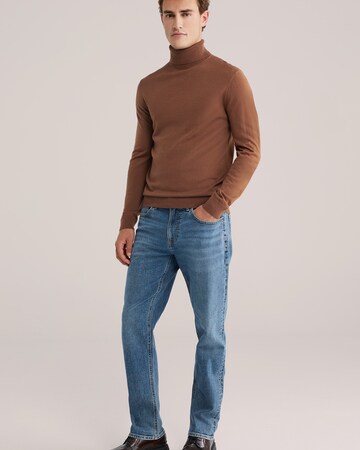 WE Fashion - Jersey en marrón