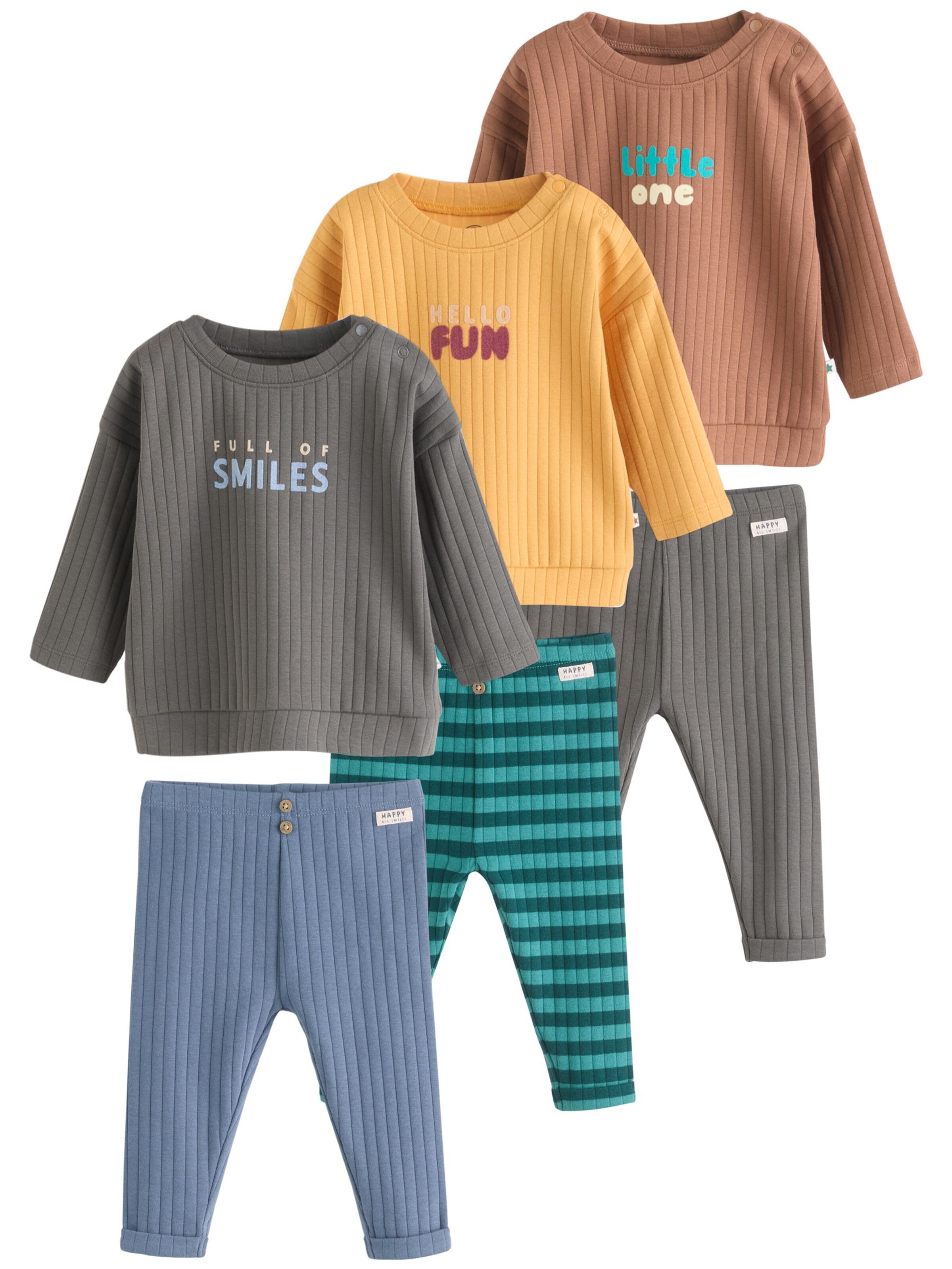 Set de la Next pe albastru: față