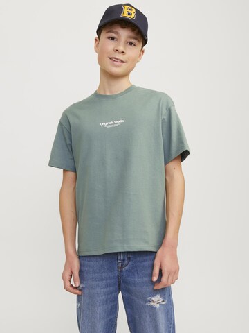 Maglietta 'JORVesterbro' di Jack & Jones Junior in verde: frontale